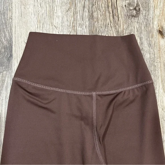 Esoft Brown Women's Flare Leggings Size XS - Picture 7 of 7